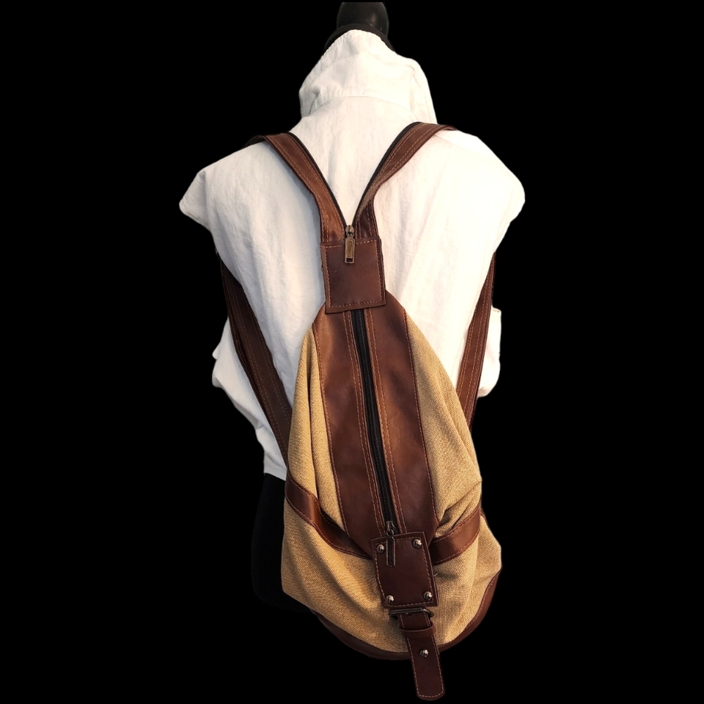 🤎90s Canvas Backpack - Picture 9 of 10